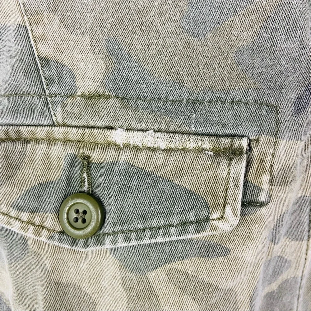 Hurley Y2K cotton Camouflage Cargo Men Shorts size 32